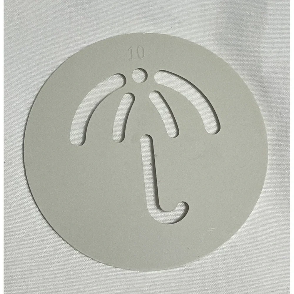 Pampered Chef Cookie Press Parts Cookie Disc # 10 Replacement Disc Fast Shipping